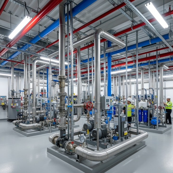 50-Story Office Tower Plumbing Systems