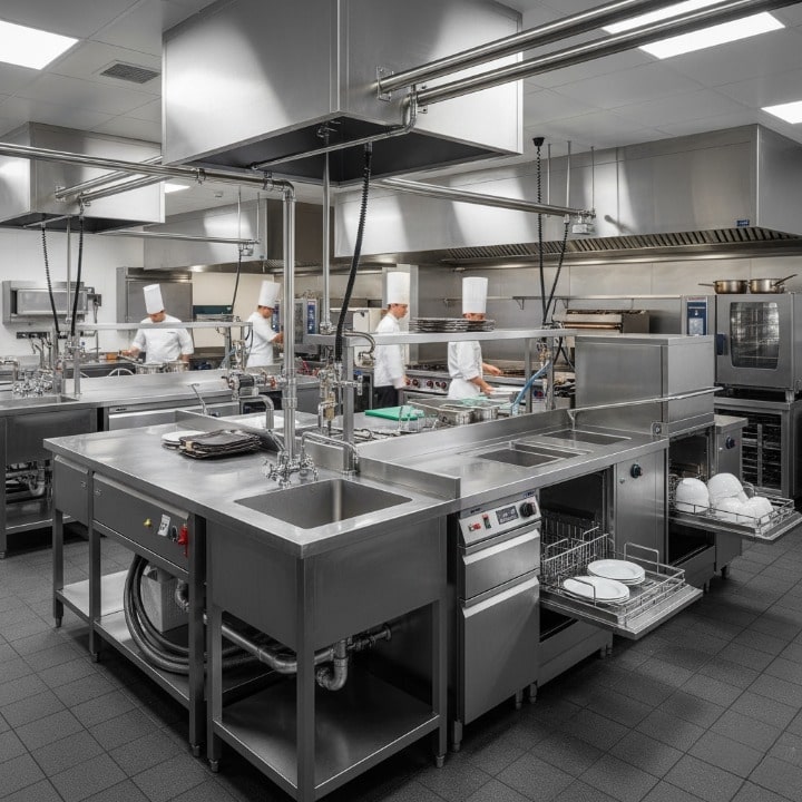 Restaurant District Commercial Kitchen