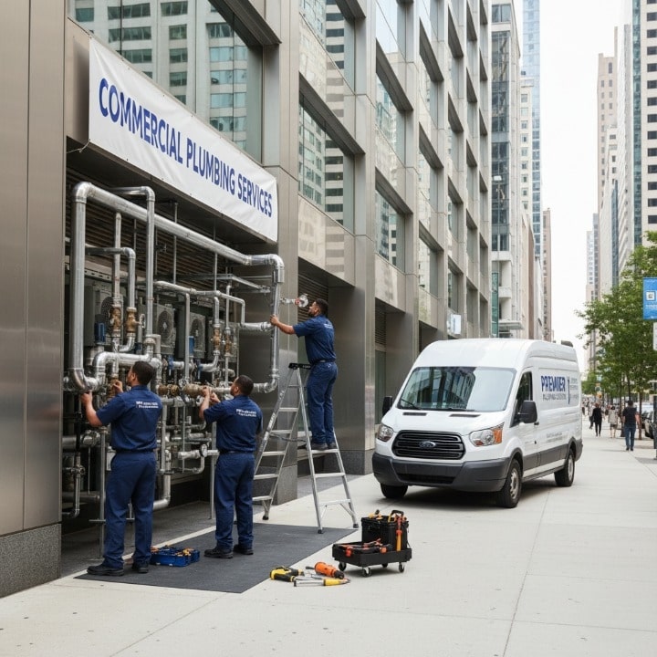 Plumbing company office